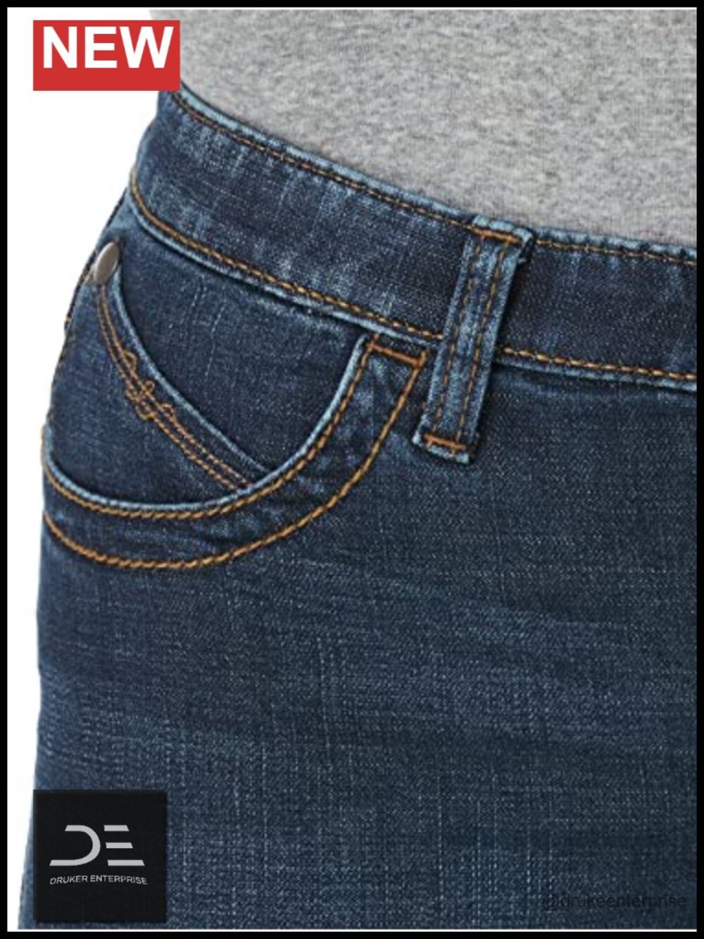 Mid Rise Boot Cut Ultimate Riding Jeans Performance Waist - Picture 4 of 6